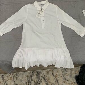 A Cute Zara White Dress Skirt